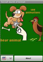 Animal Sounds of Hannah - Quiz ภาพหน้าจอ 1