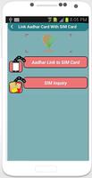 Link Aadhar Card with SIM Card Offline Ekran Görüntüsü 1