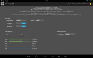 1 Schermata Irbis Tweaks