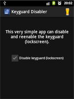 Keyguard (LockScreen) Disabler poster