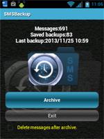 SMS Backup Lite poster