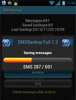 SMS Backup Lite screenshot 1