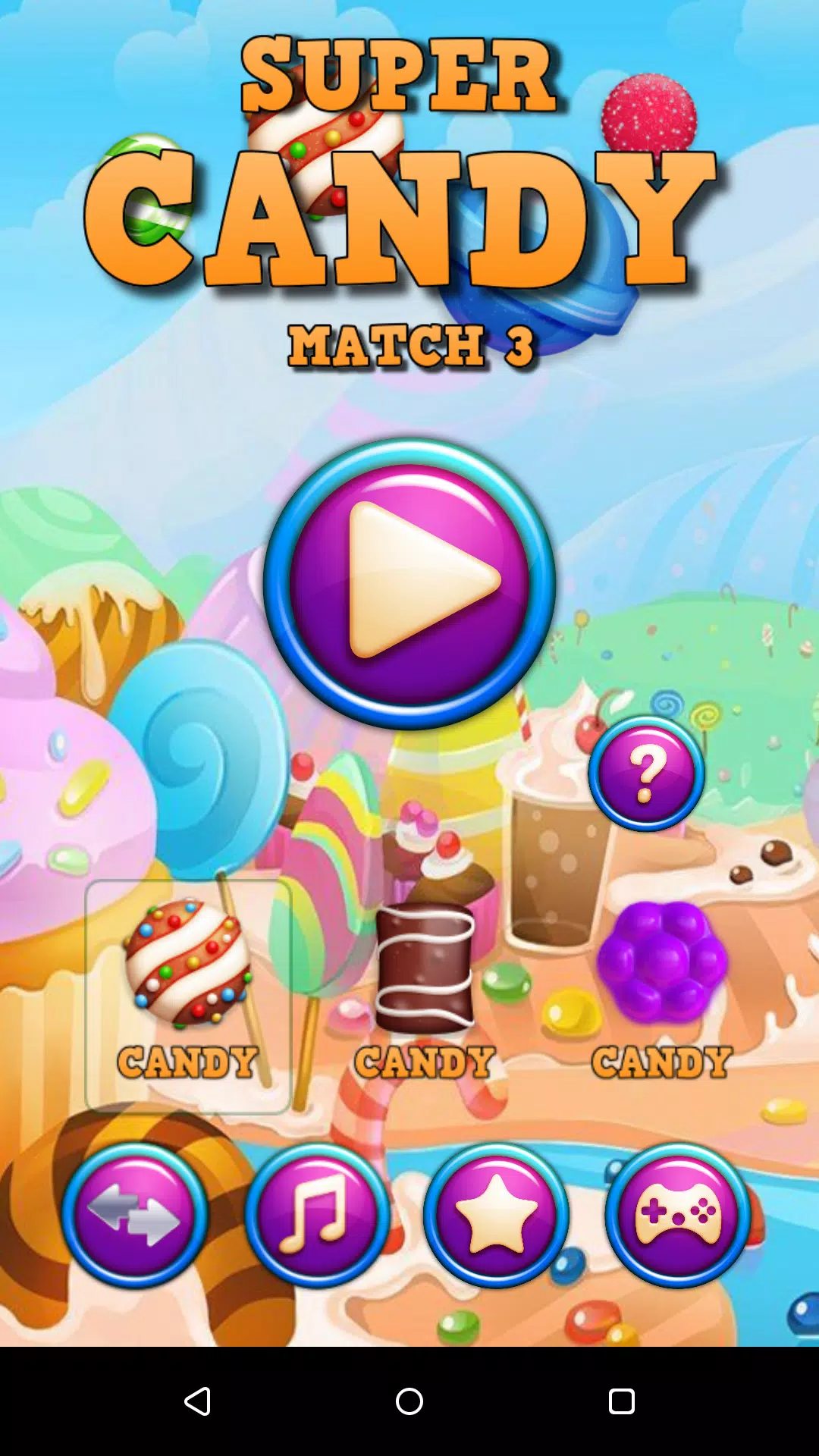 Candy Match 3 🕹️ Jogue Candy Match 3 no Jogos123