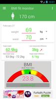 BMI fit monitor Affiche