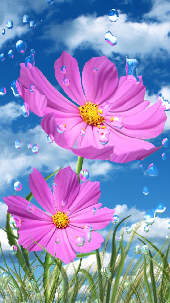 Pioggia Estiva Fiori Hd Lwp For Android Apk Download