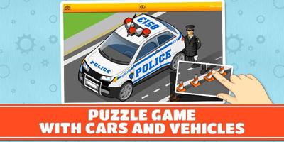 پوستر Car, Truck, Vehicle Puzzle