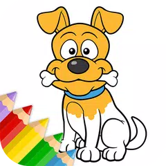 Dogs: Children Coloring Book APK download