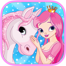 Prinzessin und Pony : Finden Sie den Unterschied APK