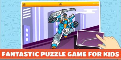 Heroic Robot: Boys Puzzle Game โปสเตอร์