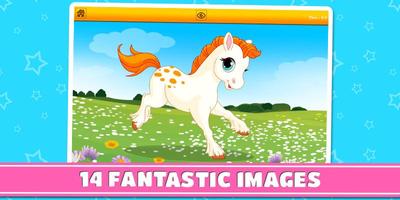 Pony & Unicorn Puzzle Game screenshot 1