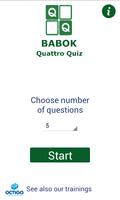 BABOK, CCBA, CBAP Quiz Affiche