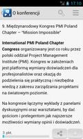 PMI Poland Chapter capture d'écran 3