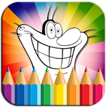 Coloring Book Oggy
