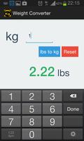 Weight Converter capture d'écran 2