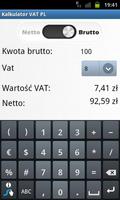 Kalkulator Netto/Brutto screenshot 1