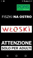 Fiszki na ostro PONS - włoski ポスター