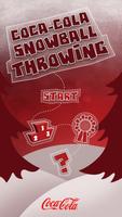 Coca-Cola Snowball Throwing plakat