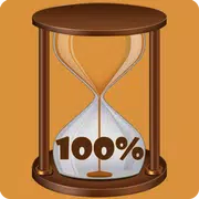 Sand Timer Battery Widget