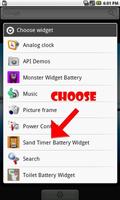 Sand Timer Battery Widget screenshot 2