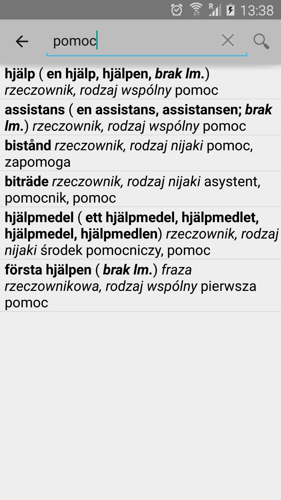 Słownik szwedzki offline for Android - APK Download