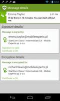 my Secure SMS – safe SMS Ekran Görüntüsü 2