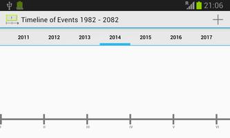 Timeline of Events capture d'écran 1