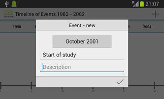 Timeline of Events скриншот 2