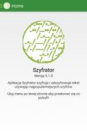 Szyfrator Poster