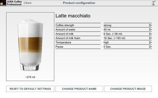 JURA Coffee Professional screenshot 2