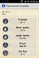 Thermometer Extended capture d'écran 3