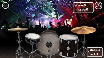 1 Schermata Real Drums Gioco