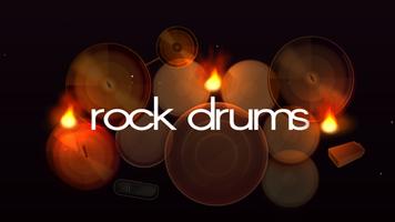 Rock-Drums Plakat