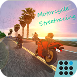 ”Motorcycle Rider in Traffic