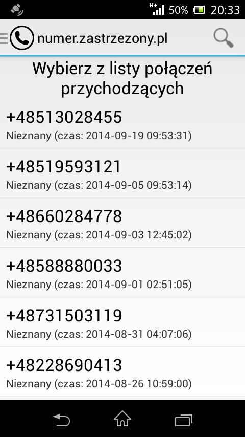 Kto dzwonił? Identyfikacja nieznanych numerów tel. for Android - APK  Download