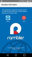 Rambler GPX Editor Affiche