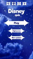 Quiz for Disney fans - Free Trivia Game پوسٹر