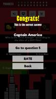 برنامه‌نما Quiz for Marvel عکس از صفحه