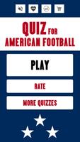 American Football Quiz Poster