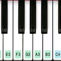 Piano keyboard 2022 Plakat