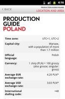 Production Guide Poland скриншот 1