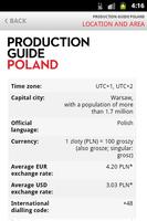 Production Guide Poland captura de pantalla 1