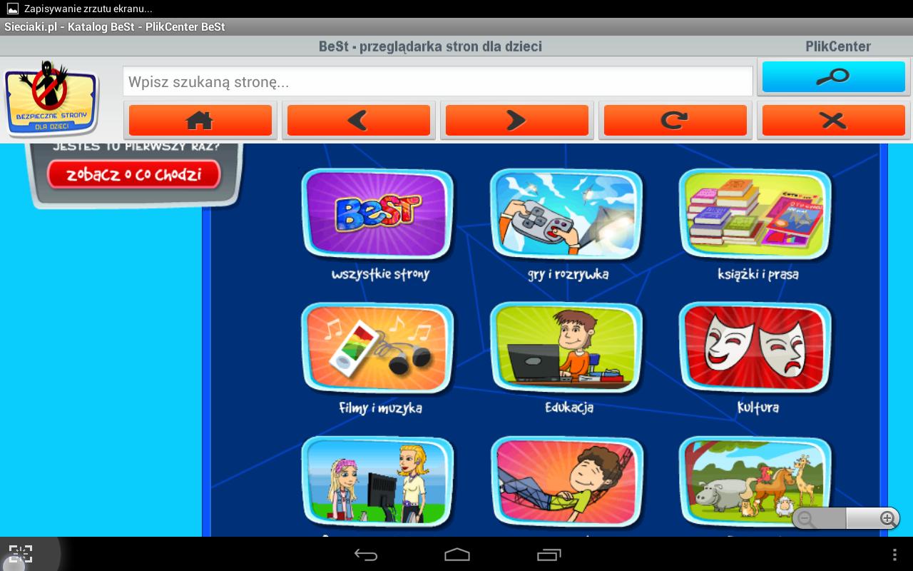 BeSt - przeglądarka na tablet for Android - APK Download