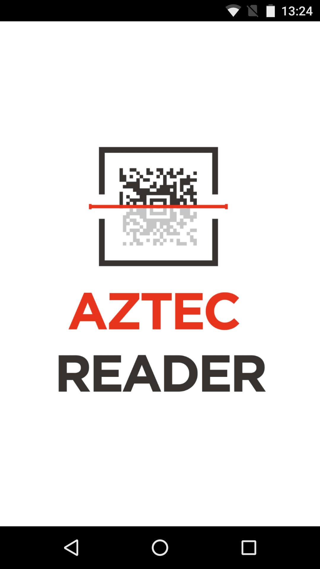 Aztec demo. Aztec code Reader.