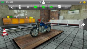 برنامه‌نما Motorcycle Mechanic Simulator عکس از صفحه