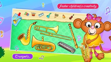123 Kids Fun Music Games ảnh chụp màn hình 2