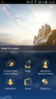 Regina Pacis - Pray for Peace Cartaz