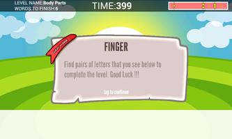 Word Memo - memory game captura de pantalla 1