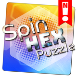 Spin HEX Puzzle - Relaxing Gam آئیکن