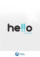 Hello Zdrowie poster