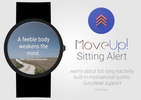 MoveUp! Sitting Alert ポスター